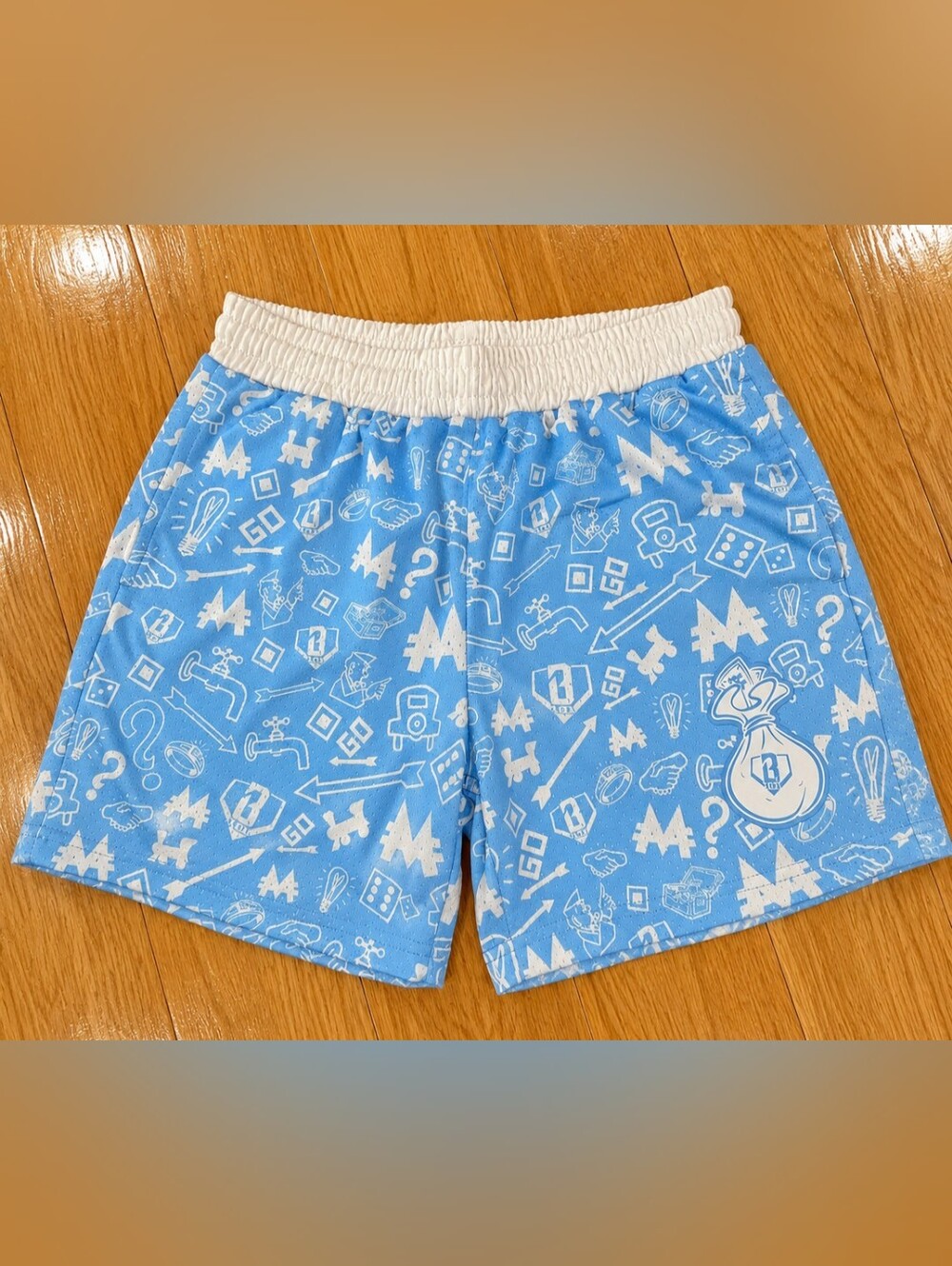 NWT Baseball Lifestyle 101 x Monopoly Boys Grand Slam Collector Shorts - Size YM